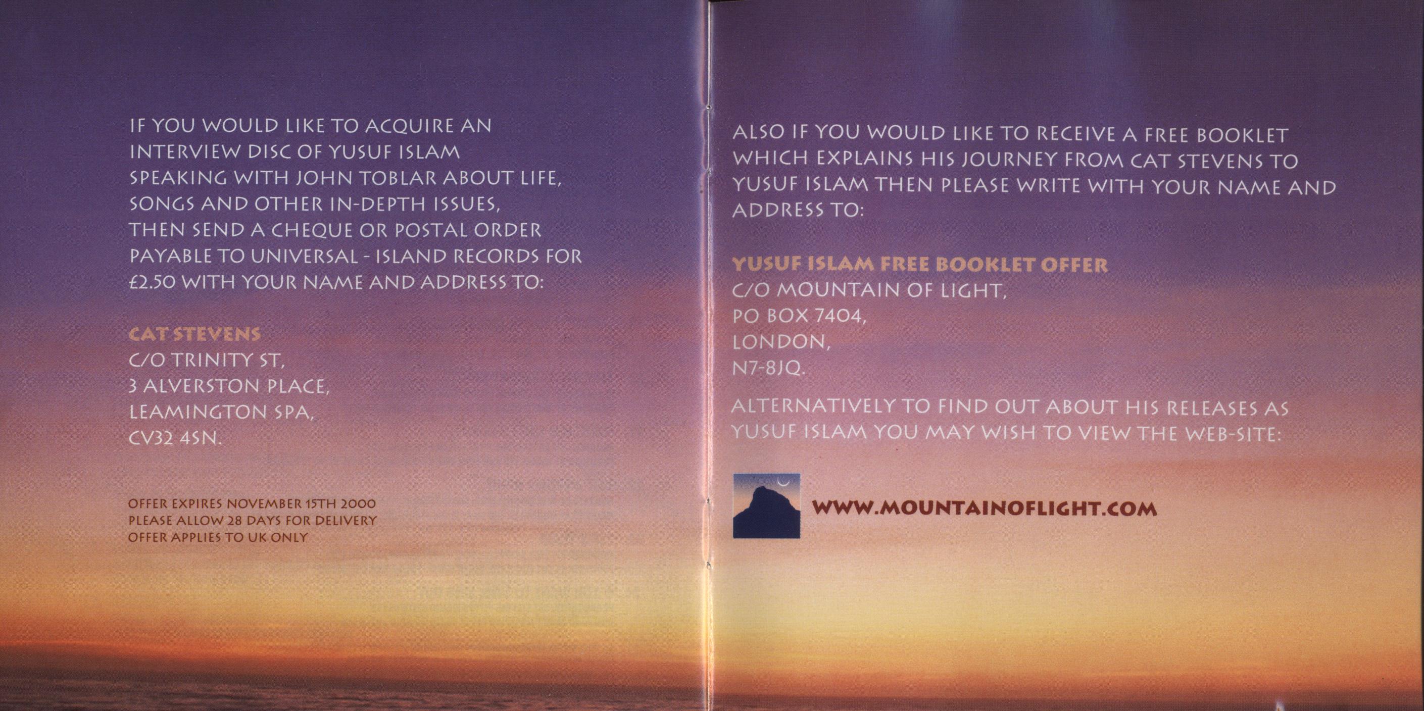 Cat Stevens  Remember; The Ultimate Collection : Booklet 8